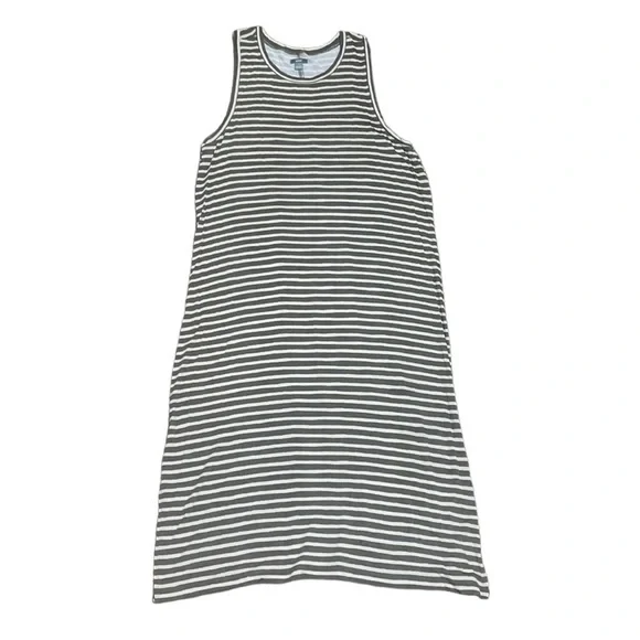 aerie | Dresses | Aerie Green And Cream Striped Midi Dress | Poshmark